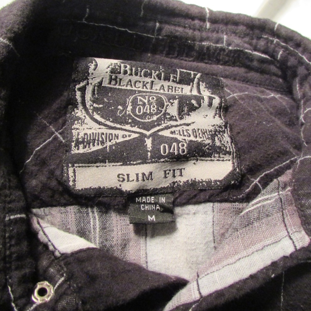 Buckle Med Slim Fit Med flannel - Picture 5 of 6